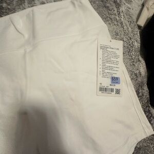 Lululemon Athletica White Align HR Shorts